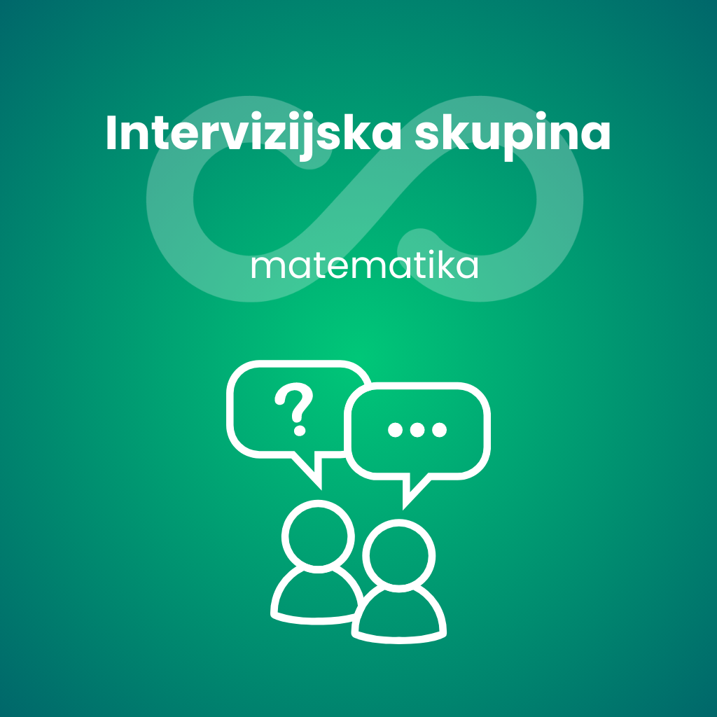 Intervizijska skupina: matematika